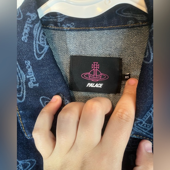 Palace x Vivienne Westwood Indigo Denim Jacket Size XS - Picture 7 of 8